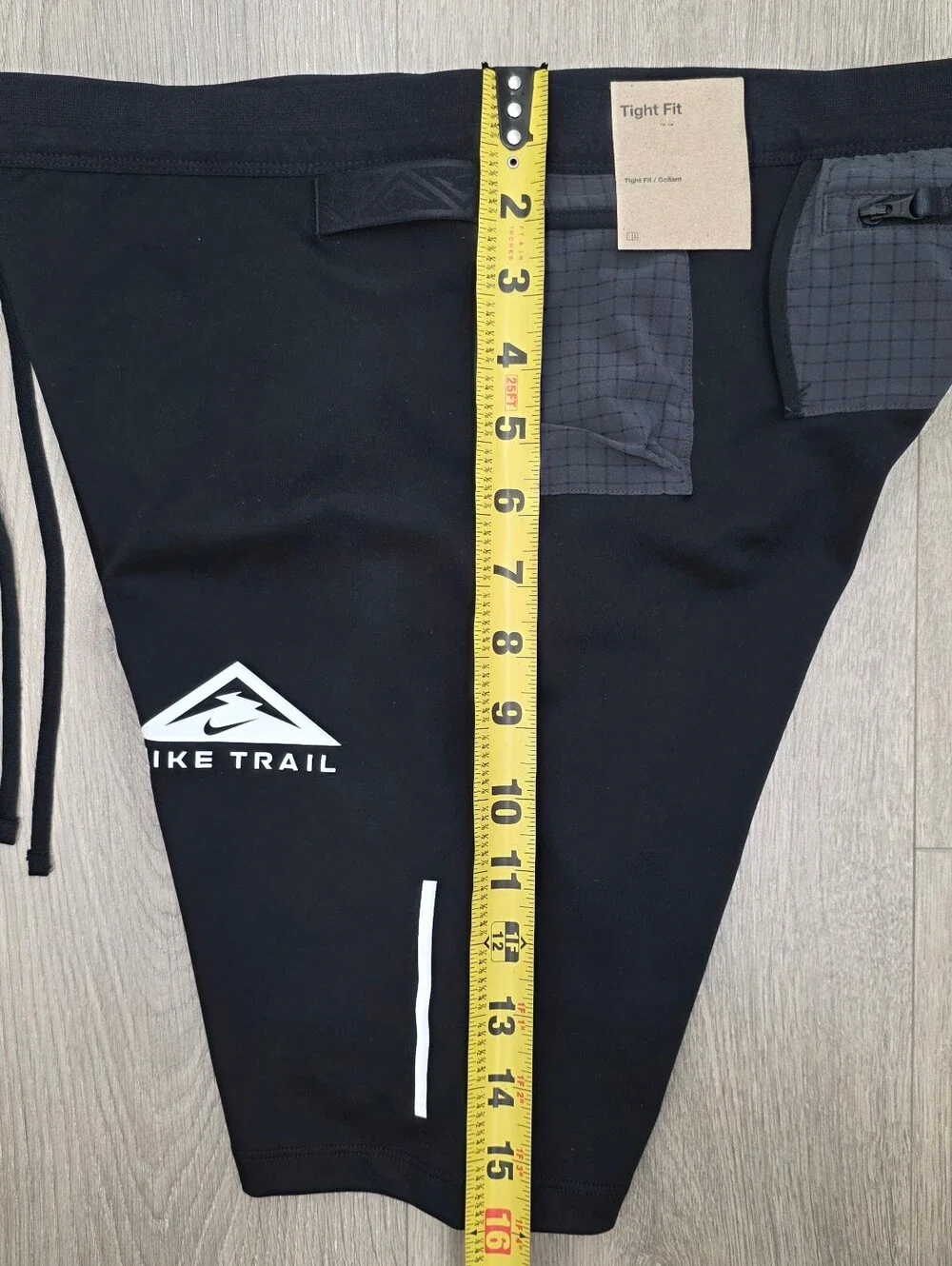 Nike Dri-FIT Trail Compression Running Utility Shorts DM4795-010 Men's Sz M NWT
